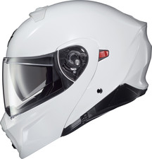 Scorpion EXO-GT930 Transformer Modular Motorcycle Helmet Gloss White Size XL picture