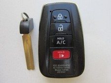 OEM 2017-2020 TOYOTA PRIUS PRIME SMART KEY KEYLESS REMOTE HYQ14FBE UNLOCKED Worn picture