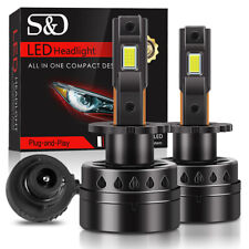 2PCS D4S D4R LED Headlight Replace HID Xenon Super Bright 6000K Conversion Kit picture