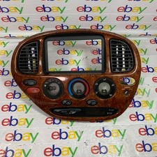 2000 - 2006 Toyota Tundra AC Heater Climate Control Vent Assembly Woodgrain picture