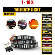1-10x LED Truck Strip Tailgate Turn Signal Brake Tail DRL Light Bar 48