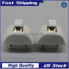2PCS Grey Sun Visor Support Retainer Clip 6R0857561Y20 For 2012-2015 VW Passat picture