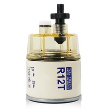 R12T Fuel Filter Water Separator Spin-on with Water Collection Bowl picture