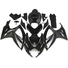 Gloss Black Deep Grey Fairings for Suzuki GSXR600 GSXR750 06 2007 Bodywork Kit picture