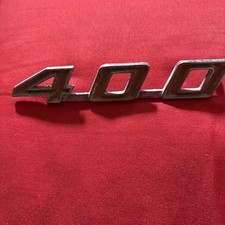 Original 1967 1968 1969 Pontiac Firebird 400 Hood Emblems 9789482 Factory OEM GM picture