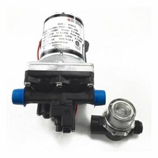 Shurflo 4008-101-A65 12V 3.0 GPM RV Marine Water Pump w/ Strainer picture