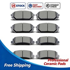 Front and rear Ceramic Brake Pad Set for 2022-2024 Hyundai Tucson Kia Sportage picture