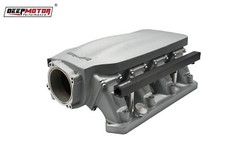 Cast 90mm Intake Manifold for Mopar Hemi Gen III Dual Throttle Body Bolt Pattern picture