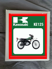 1974-1980 KAWASAKI ke125 Service Workshop Shop Manual 75 76 77 78 79 picture