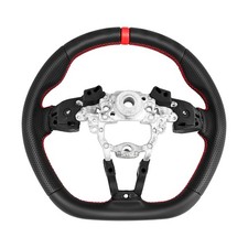 Steering Wheel Nappa Style Flat Bottom Direct Fit For 2016-2025 Mazda MX-5 Miata picture