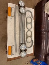 Datsun Pick Up 65-72. 520. 521  Front Grill Radiator Cover -ORIGINAL- picture