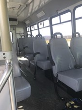 Freedman shuttle bus seats. Right Side with seatbelts. Only 2 Left picture