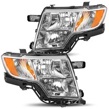 For 2007-2010 Ford Edge SE SEL Headlight Headlamp Pair Left+Right Set picture