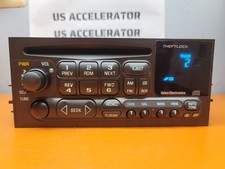 GENUINE DELCO CHEVY GMC 1995-2002 TRUCK CLIPS RADIO STEREO CD PLAYER w/ LED picture