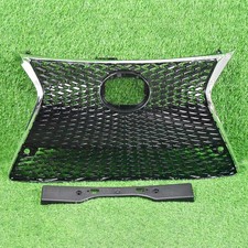 For 2014-2016 Lexus IS200t IS250 IS350 F Sport Front Bumper Grille w/Chrome Trim picture