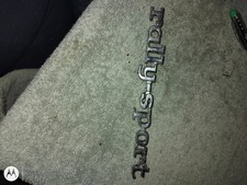 1968 CHEVY CAMARO RALLY SPORT FENDER EMBLEM 3916692 REAL GM NOT REPRODUCTION-- picture