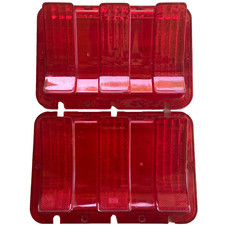 1967 1968 Ford Mustang FoMoCo SAE TSDB-67MG Pair Tail Light Brake Lens Lot 2 VTG picture
