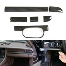 6X Real Carbon Fiber Interior Cover Trim For Porsche 718 Boxster Cayman 981 982 picture