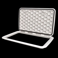 Jim Black Boat Deck Hatch 581-1624-05 | 24 x 16 Inch Polar White picture