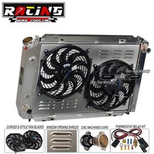 #CC138 Radiator+Shroud Fan+Relay Kit for 1979-1993 Ford Mustang GT LX LTD SVT AT picture