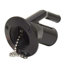 Gemlux Boat Gas Deck Fill | Tracker 2 1/8 Inch Black picture
