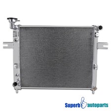 Fits 1999-2004 Jeep Grand Cherokee 2-Row Aluminum Performance Cooling Radiator picture