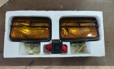 NOS Vintage IPF 806 Amber Fog Lights Kit - Made in Japan - Sakai USA 4x4 Toyota picture