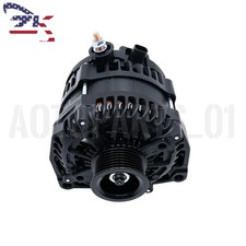 Black 14V 350A High Output Alternator 15093928 For Cadillac Chevrolet GMC Hummer picture