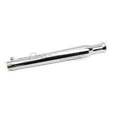 Silver Universal Motorcycle Exhaust Muffler Megaphone Silencer for Honda Suzuki picture