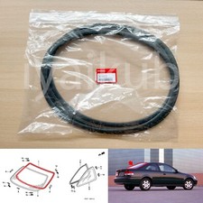 96-00 Honda Civic EJ coupe 2D rear windshield molding weatherstrip rubber seal picture