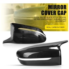 2X LH RH Real Carbon Fiber Mirror Cap For BMW 3er G20 4er G22 G23 G26/ 5er G30 H picture