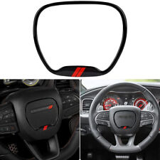Fits For Challenger Charger 2015+ Durango Accessories Steering Wheel Trim Cover picture