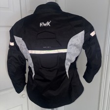HWK Spyder Motorcycle Motorbike Vented And Armored Jacket Size X-Large Women’s picture