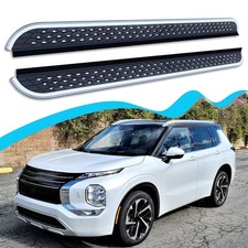 Alu Running Board Fits Mitsubishi Outlander 2022-2026 Side Step Pedal Nerf Bars picture