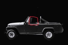 Reproduction  Pair of Door glass fits Jeep Commando  67-73 picture