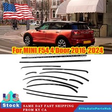 12PCS Window Decoration Strip Trim Seal Belt Weatherstrip For MINI F54 4Door US picture