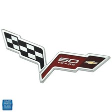 2005-2013 Corvette 60th Anniversary Front Bumper Emblem GM 22901571 picture