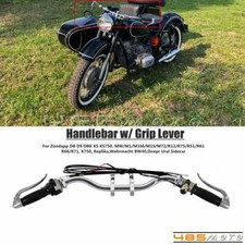 Motorcycle Handlebar Bar End Grip Lever Kit For BMW/M1/M1M/M1S/M72/R12/R75/R51 picture