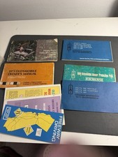 1968 1971 1973 Oldsmobile Cutlass Supreme Delta 88 Owners Manual & MORE picture