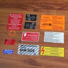 Restoration decals set for BMW E28 520i 525i 528e 528i 535i M stickers aufkleber picture
