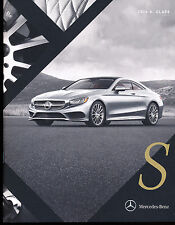 2016 Mercedes Benz S-Class Coupe 32-page Car Brochure Catalog - S550 S63 S65 AMG picture