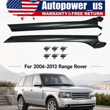 Left + Right A Front Pillar Trim Strip Fit For 2006-2013 Range Rover Sport US picture