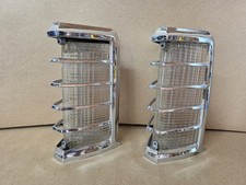 1974 - 1979 Lincoln Continental Park Lights SET Lenses & Bezels OEM picture