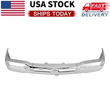 Bumper Face bar For 2003-2006 Chevrolet Silverado 1500 Truck front Steel NEW picture