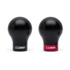 COBB For Subaru 6-Speed Weighted Shift Knob Black With Red & Black Collars picture