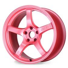 Gram Lights WGCRQ12EPP 57CR Sakura Pink 17x9 +12 Wheel for Universal 5x114.3 picture