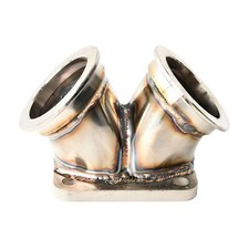 Turbo Y Elbow T4 Twin Scroll to Dual 2.5