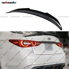Duckbill Trunk Spoiler PSM Style For Infiniti Q50 2014-2023 Carbon Fiber Painted picture