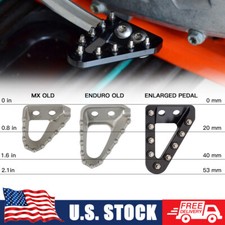 NICECNC Wide Brake Pedal Tip For KTM 125 250-500 XC F XCW SX F EXC F 2017-2023 picture