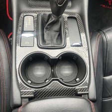 Full Carbon Console Cup Holder Cover for Maserati GranTurismo GC MC GTS 08-17 picture